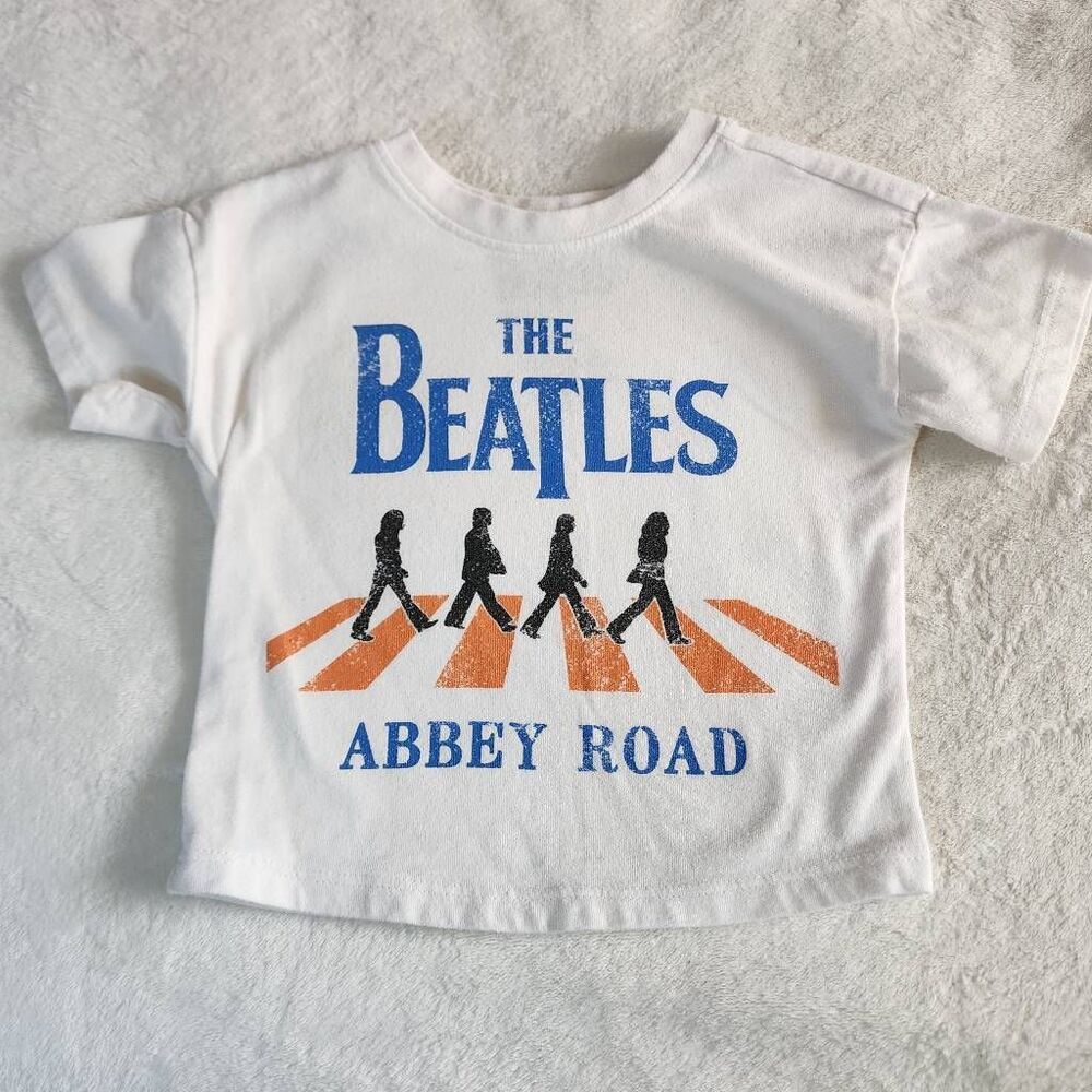 The Beatles Abbey Road White Graphic Tshirt baby Size 12 Months